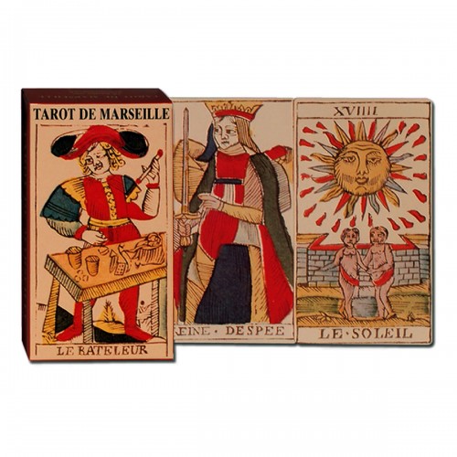 Carti de joc Tarot, Piatnik, Tarot de Marseille, 78 de carti, produse in Austria Carti de joc Tarot, Piatnik, Tarot de Marseille, 78 de carti, produse in Austria
